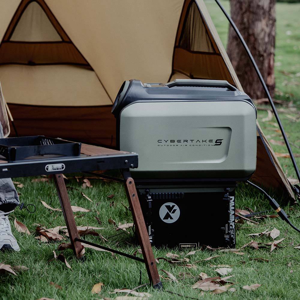Portable Air Conditioner, Air Conditioning Unit, Air Portable AC for Outdoor Tent Camping/RVs (Battery Not Included)