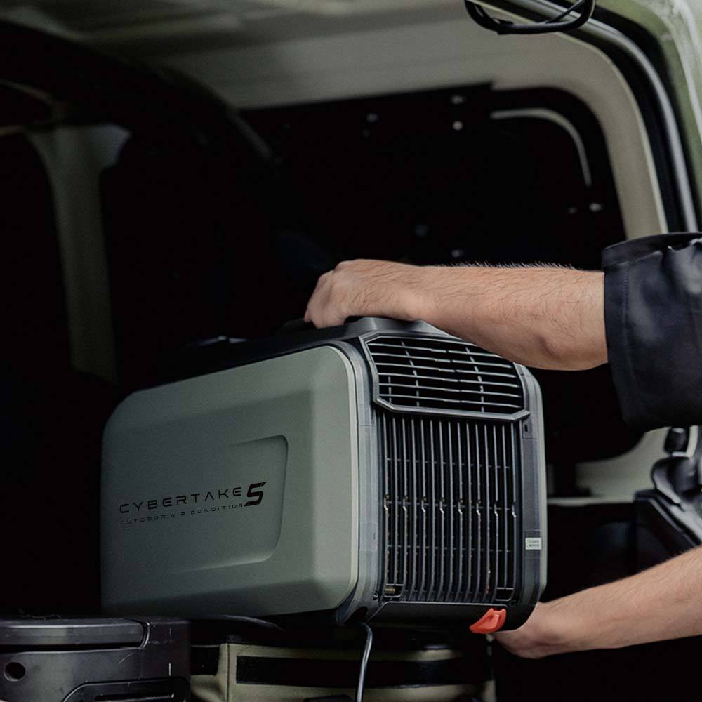 Portable Air Conditioner, Air Conditioning Unit, Air Portable AC for Outdoor Tent Camping/RVs (Battery Not Included)