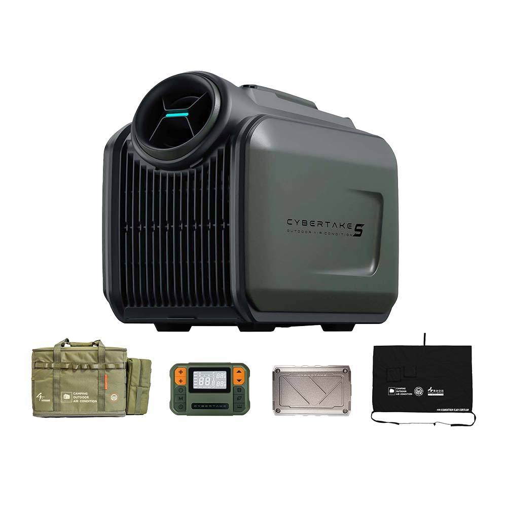 Portable Air Conditioner, Air Conditioning Unit, Air Portable AC for Outdoor Tent Camping/RVs (Battery Not Included)