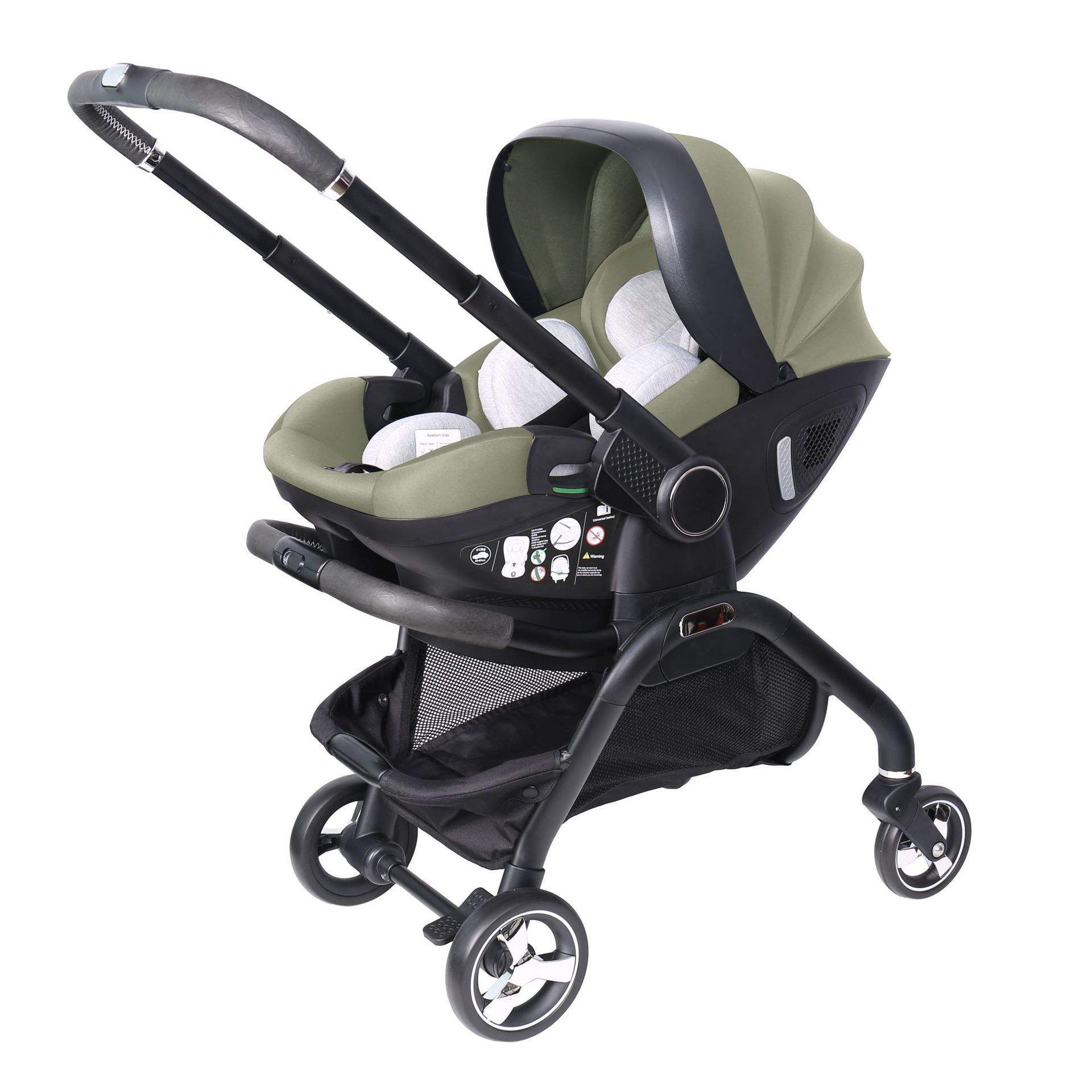 Kidilo Infant & Child Safety Stroller Newborn Portable Baby Stroller with Safety Seat with Seat Cushion Collection Bags