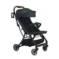 Adjustable Foldable Metal 4-Wheel Baby Stroller for Outdoor Use Sitting/Lying Down & Compact Design