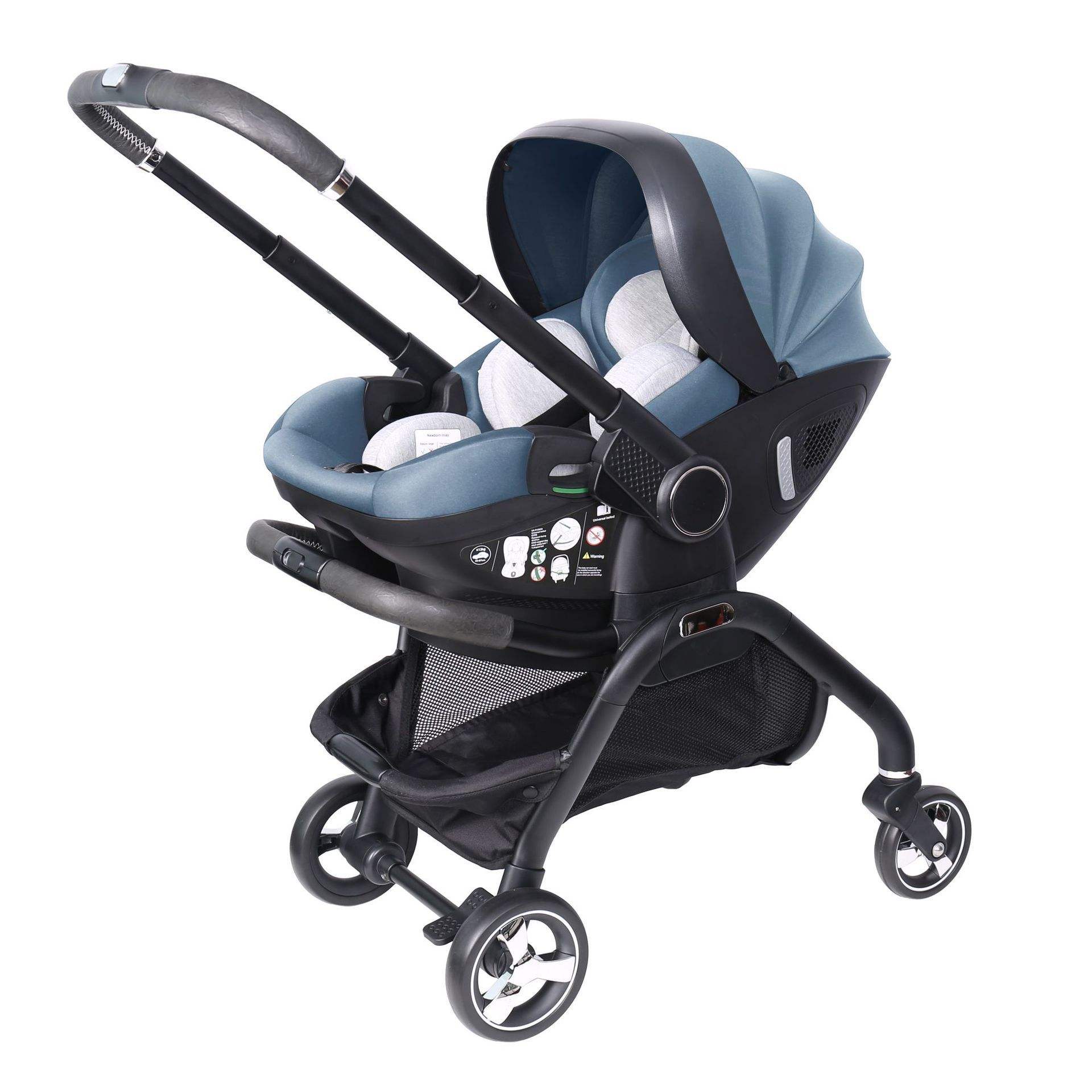Kidilo Infant & Child Safety Stroller Newborn Portable Baby Stroller with Safety Seat with Seat Cushion Collection Bags