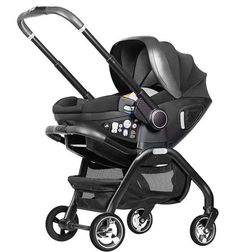 Kidilo Infant & Child Safety Stroller Newborn Portable Baby Stroller with Safety Seat with Seat Cushion Collection Bags
