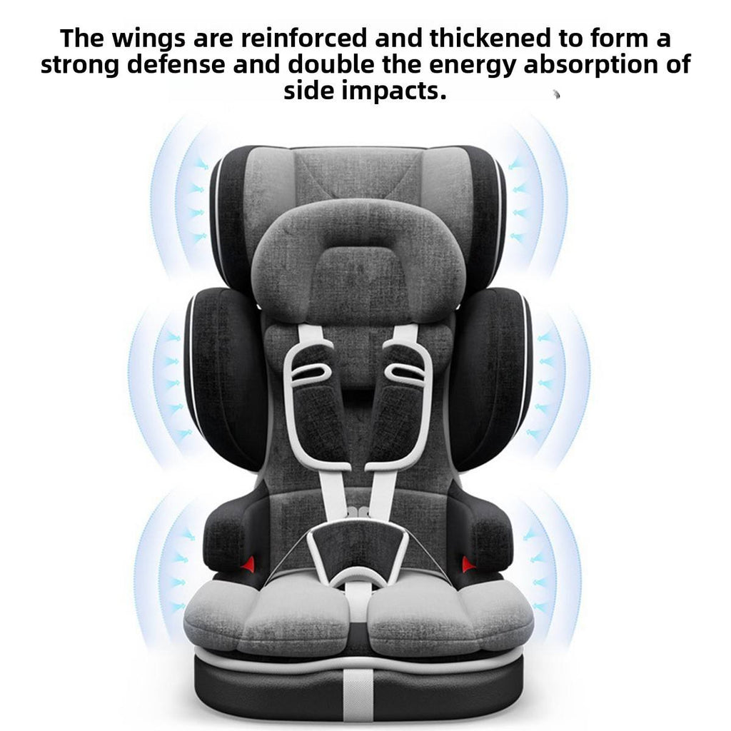 Baby Safety Seat 0-12 Years, Portable Adjustable Car Seat for Children, ECE R44/04 Universal Fit